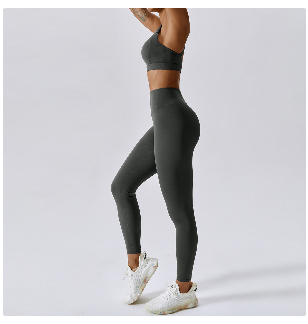 Four-Way Stretch Breathable Scrunch Butt Lift Leggings – Modern Movement